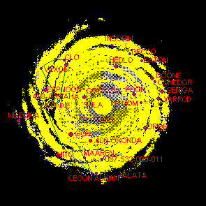 Reiseroute der 35. Reise: Die CLIFTIS